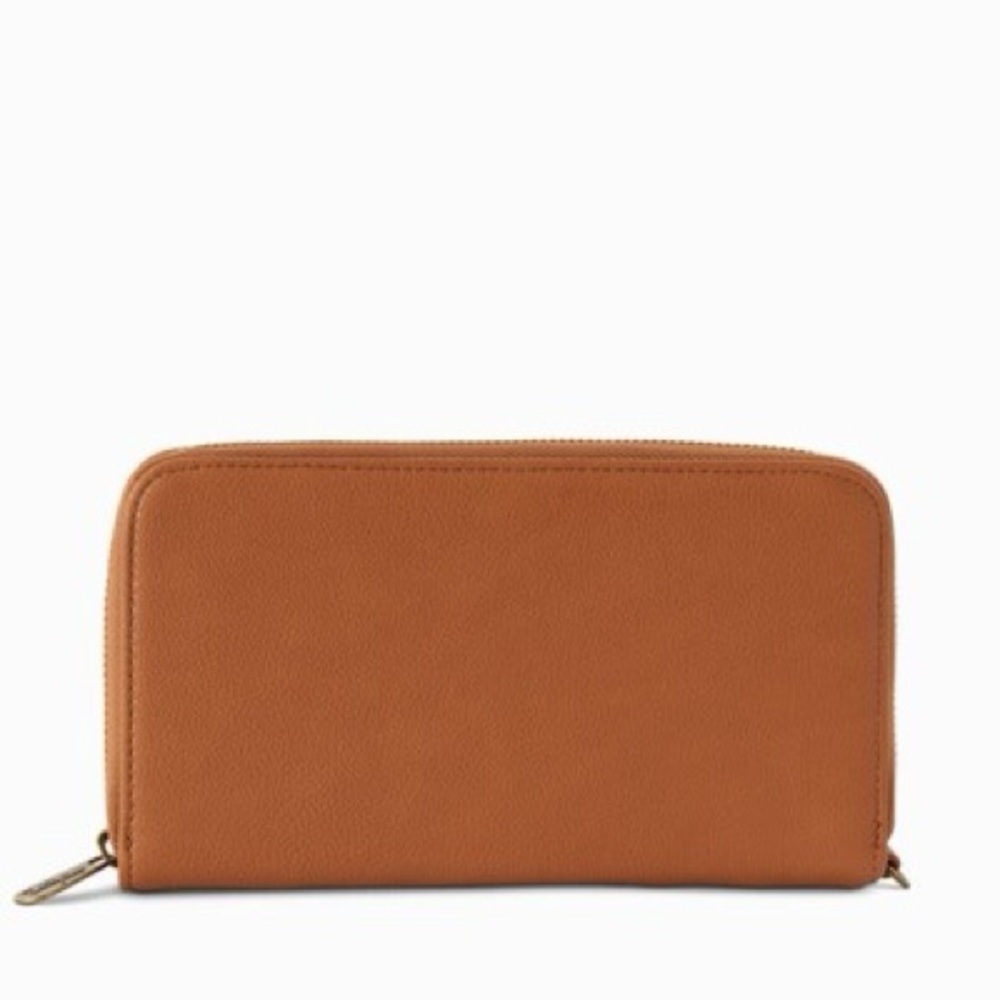 NEW Thirty-One All About the Benjamin’s Wallet Caramel Brown